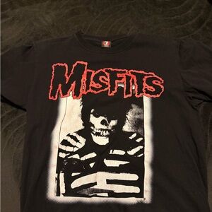 Misfits Glenn Danzig Black Graphic T-Shirt